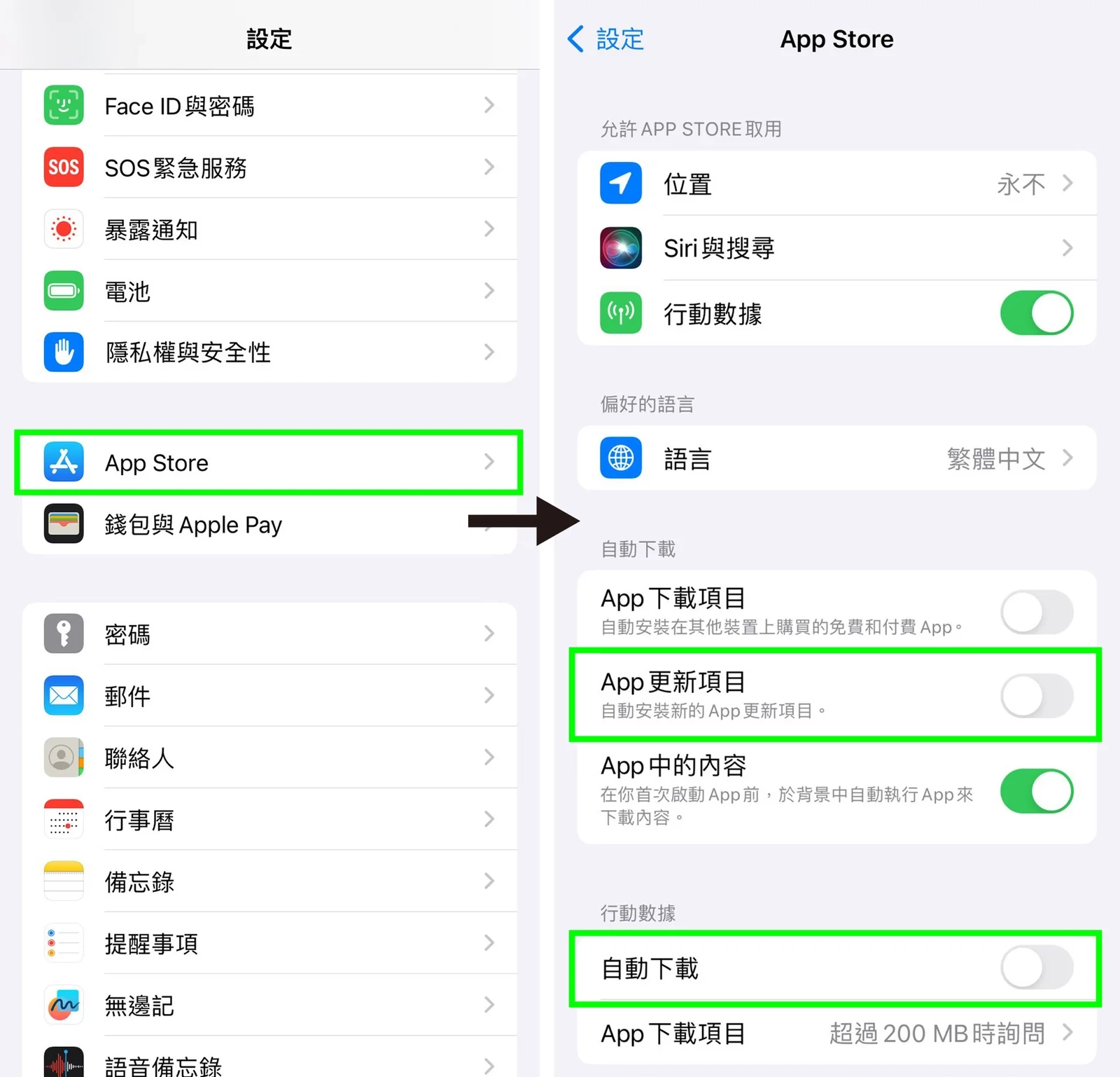 iPhone 手机自动更新 如何关闭？手把手操作教学 - 嘉达鸭